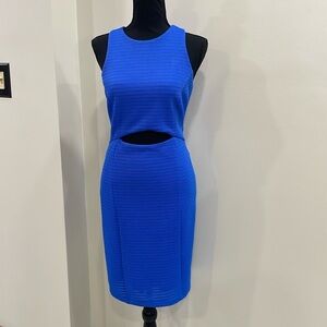 Guess Los Angeles Blue Bodycon Size S Dress